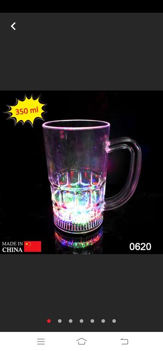 Color Cup with LED Flashing Light ( uploaded by Santosh Online Shopping on 10/26/2021