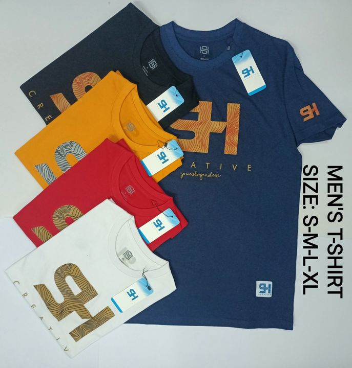 Men's  Neck Half Slv T-shirts uploaded by AL-HQ on 10/27/2021