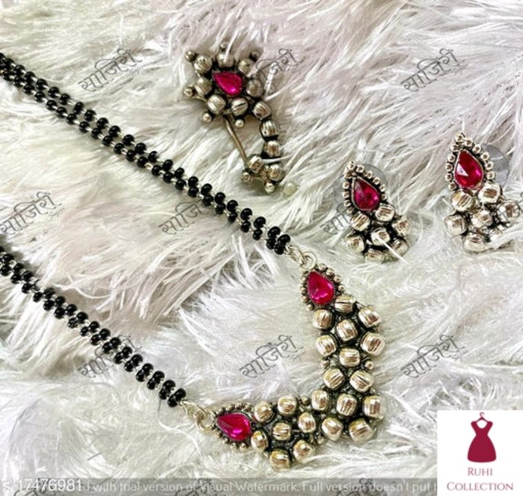 Beautiful jewellery uploaded by Ruhi collection on 10/27/2021