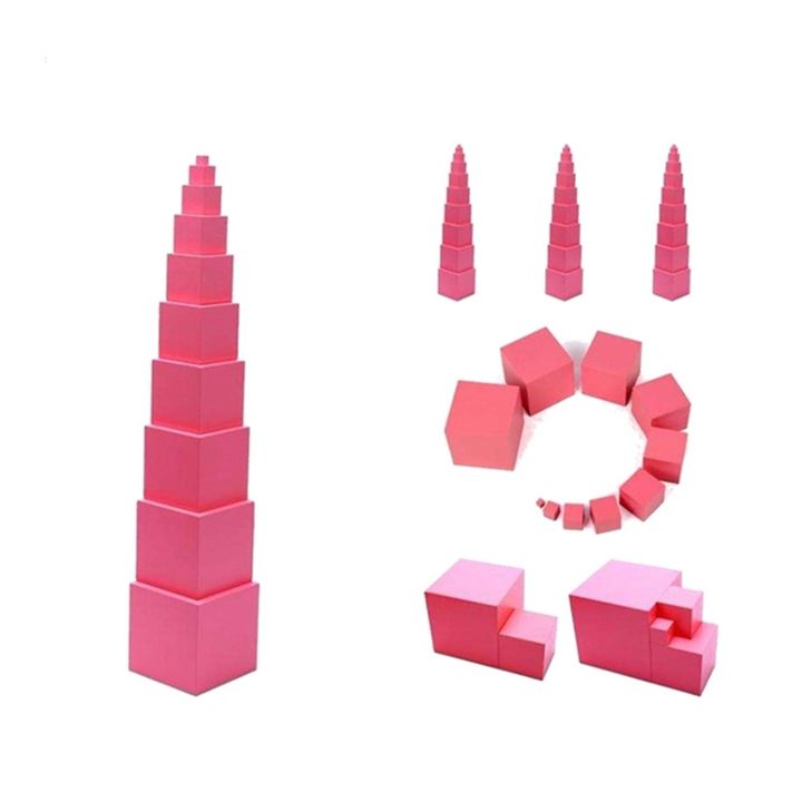 Montessori Pink Tower uploaded by PRAVI ENTERPRISE on 10/27/2021
