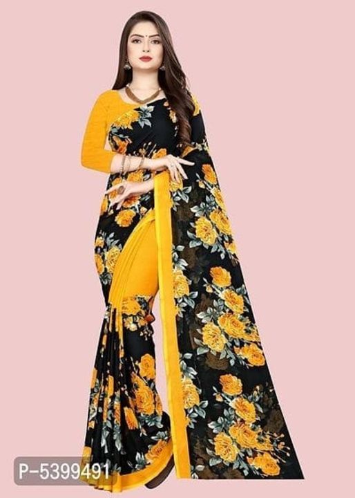 Post image Georgette Printed Daily Wear Saree With Blouse
Georgette Printed Daily Wear Saree With Blouse
*Fabric*: Georgette
*Type*: Saree with Blouse piece
*Style*: Variable
*Design Type*: Bollywood
*Saree Length*: 5.5 (in metres)
*Blouse Length*: 0.8 (in metres)
*Returns*: Within 7 days of delivery. No questions asked
⚡⚡ Hurry, 9 units available only 