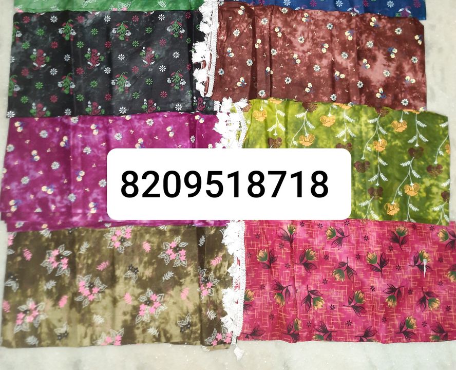 Cotton heavy dupatta  uploaded by Surbhi mills on 10/27/2021