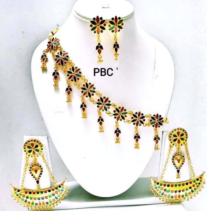 Assamese jewelery uploaded by Dipika Rajbongshi on 10/27/2021