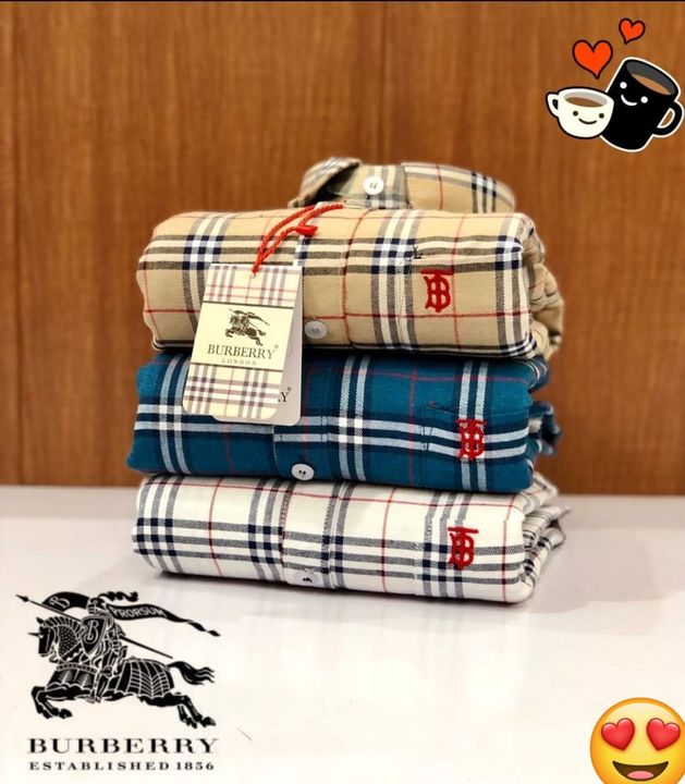Burberry checked shirt uploaded by Angaadi theru on 10/27/2021