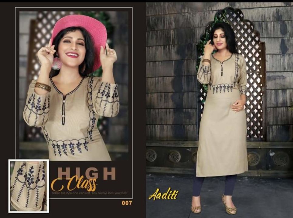 Kurti uploaded by The Tulip Fashion House on 10/27/2021