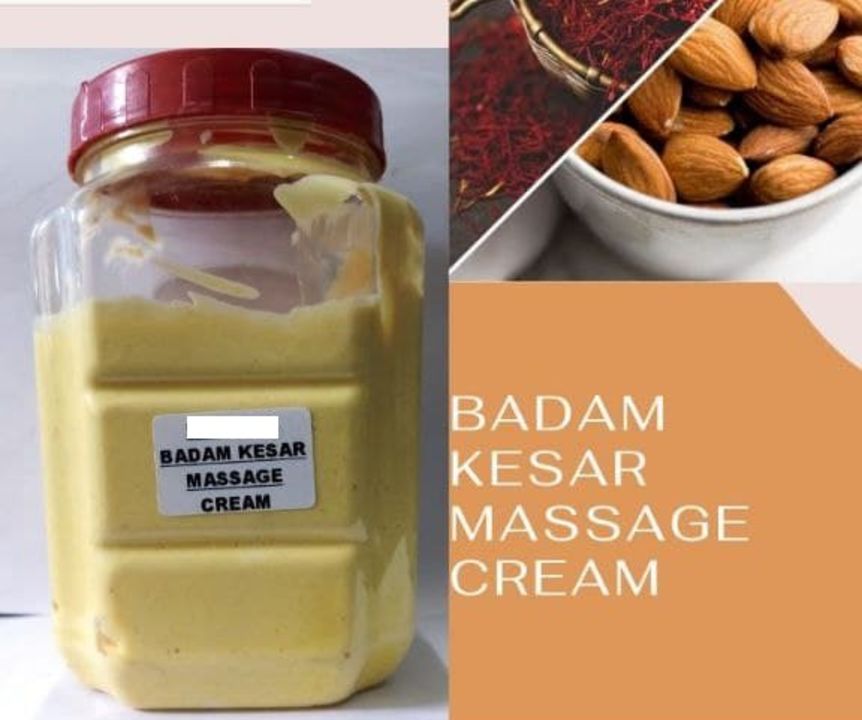 Badam kesar message cream uploaded by business on 10/28/2021