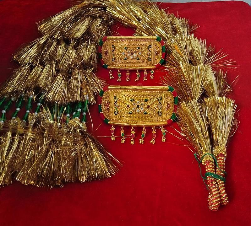 Brass Bajuband with heavy loom  uploaded by Jai Bhavani imitation jewellery  on 9/18/2020