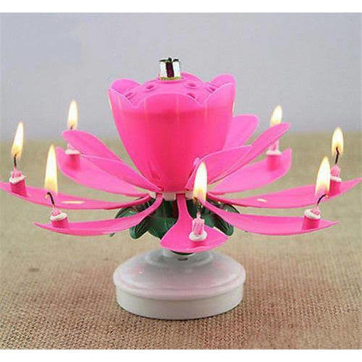 Flower candle uploaded by Birthday party items on 10/28/2021