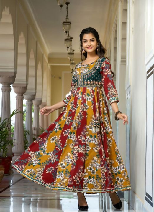 Post image I want 1 Pieces of Anarkali kurti.
Below is the sample image of what I want.
