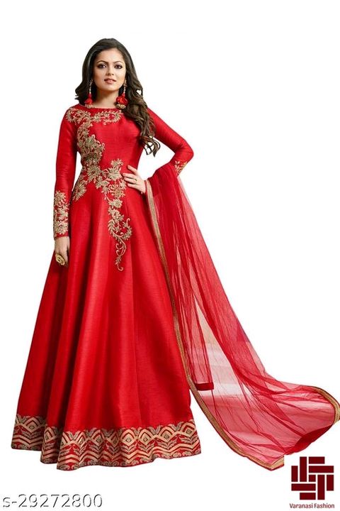 Women's gown uploaded by Varanasi fashion on 10/28/2021