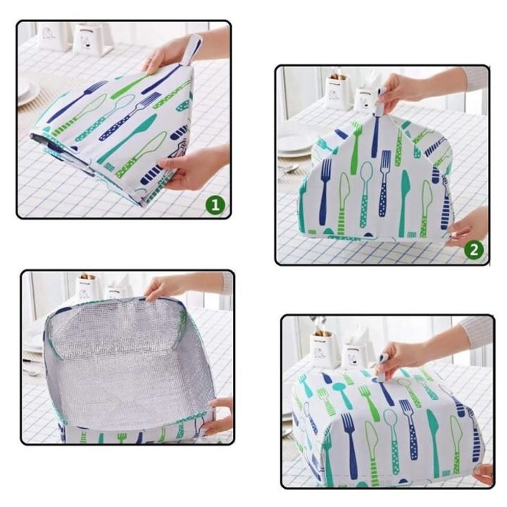 2 Pcs Insulated Food Cover 1 Big 1 Small Spoon Print (Random Color)

 uploaded by Wholestock on 10/28/2021