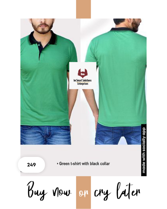Best Quality men's T shirts uploaded by Im Smart solutions enterprises on 10/28/2021