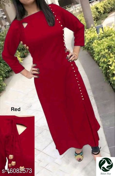 Aagam Sensational Kurtis
Fabric: Rayon uploaded by Online shopping on Flipkart  on 10/28/2021