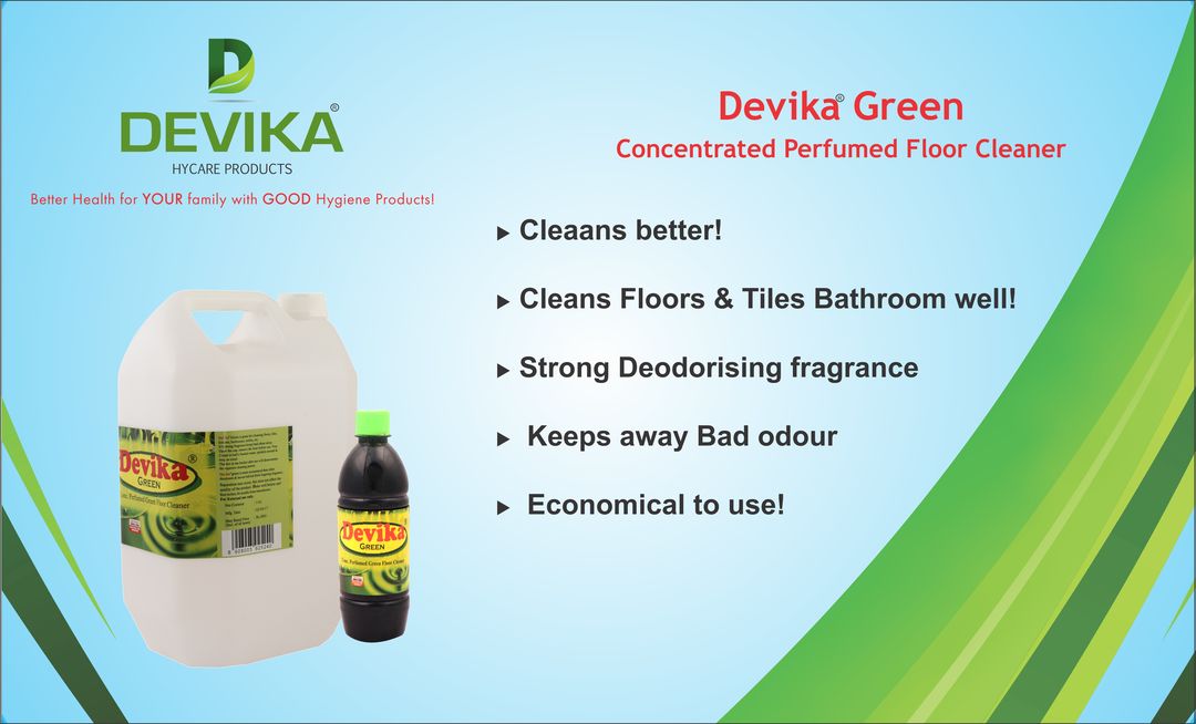 Devika Green Phenyl and Floor cleaner uploaded by Devika Hycare Products  on 10/29/2021