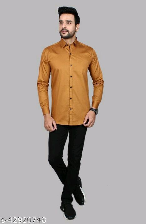 Arham International  Men's Premium Cotton Casual Full Sleeve Shirt  uploaded by business on 10/29/2021