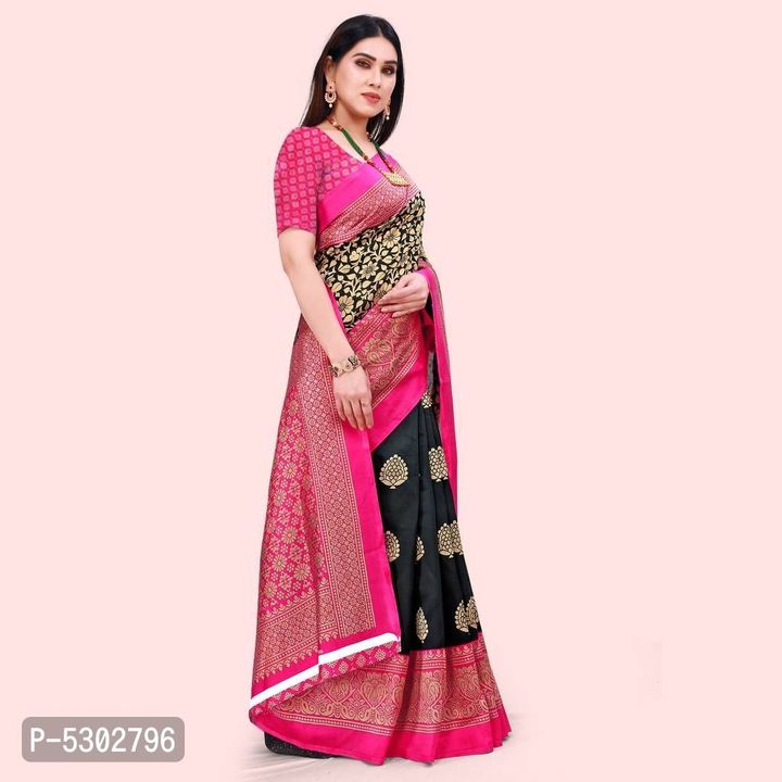 Lichi Printed Party & Festive Wear Saree With Blouse uploaded by business on 10/29/2021