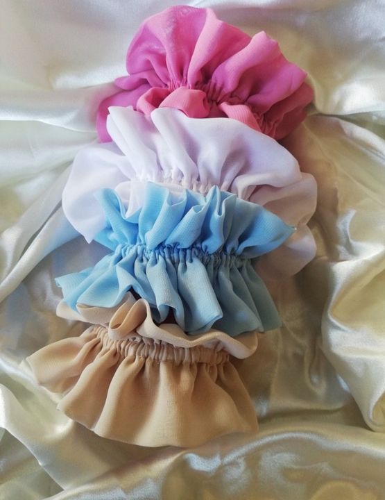Ruffle Layer Scrunchies  uploaded by business on 10/29/2021