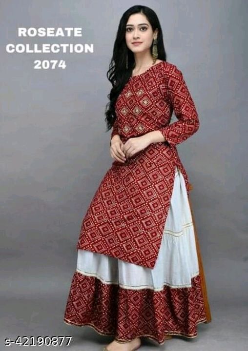 Kurti set uploaded by Woman's clothes on 10/29/2021