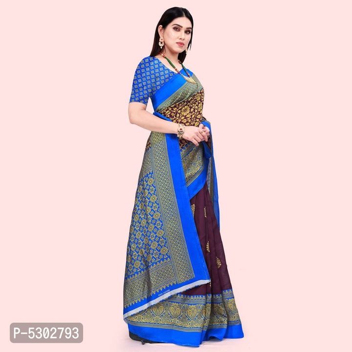 Lichi Printed Party & Festive Wear Saree With Blouse uploaded by SYL MARKET SHOP on 10/29/2021
