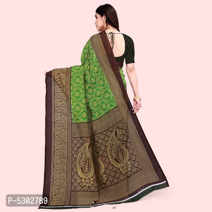 Lichi Printed Party & Festive Wear Saree With Blouse uploaded by SYL MARKET SHOP on 10/29/2021