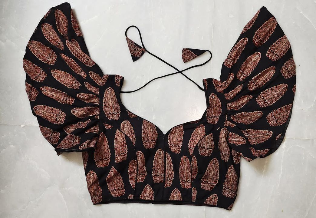 Ajrakh Butterfly Boutique Blouse wholesale uploaded by business on 10/29/2021