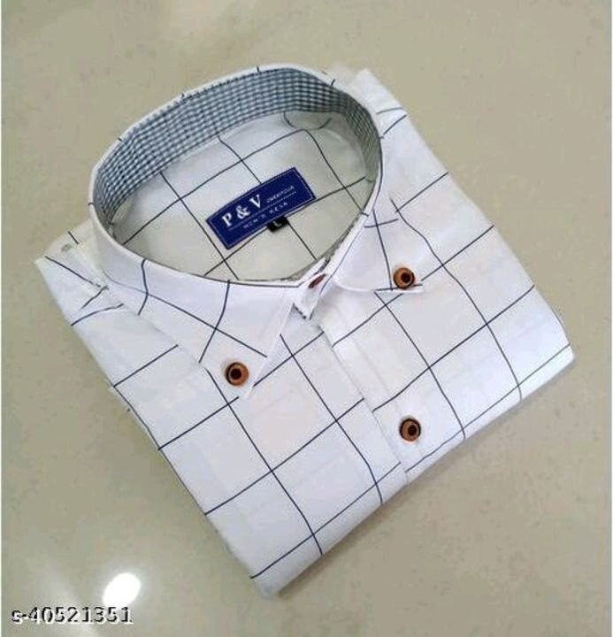Mens Checkered Shirt uploaded by Vidhisha Rathore Collection on 10/29/2021