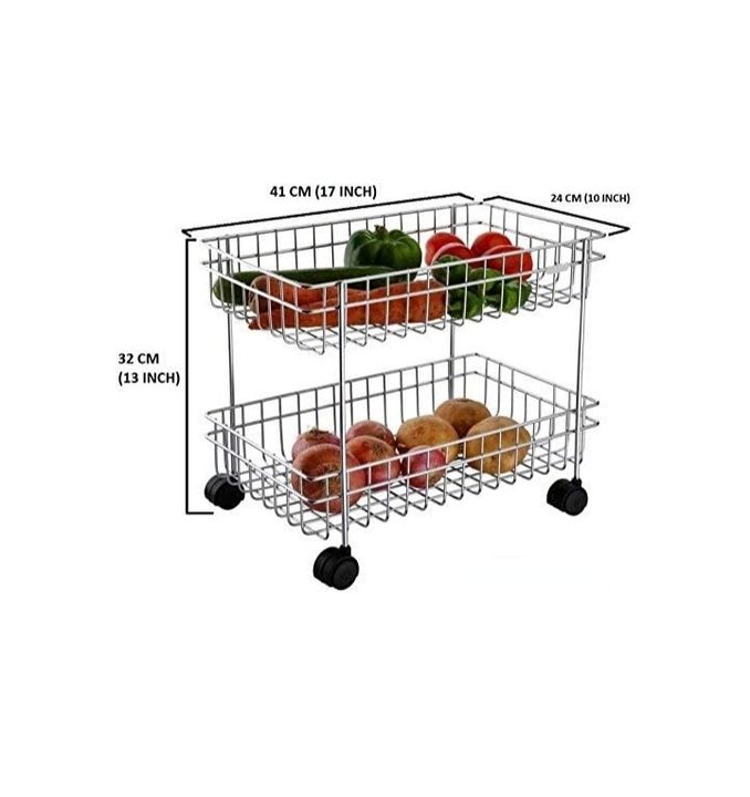 2 veg trolley uploaded by AAVAD Home&kitchenware product on 10/29/2021