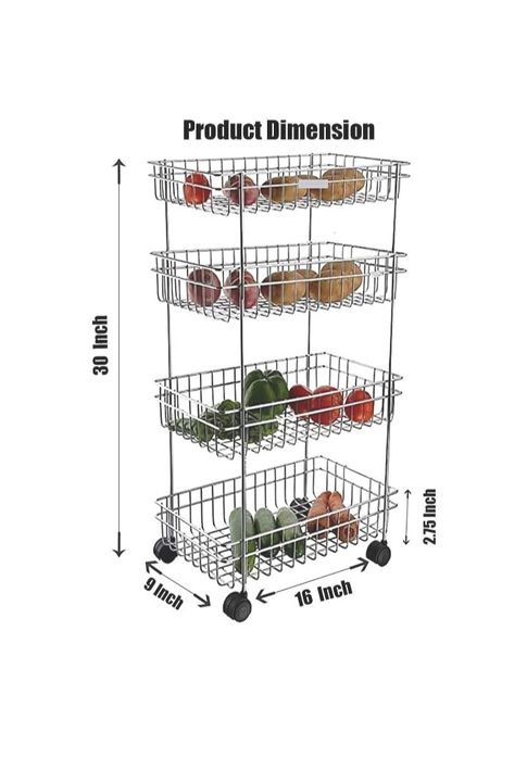 4 veg trolley uploaded by AAVAD Home&kitchenware product on 10/29/2021