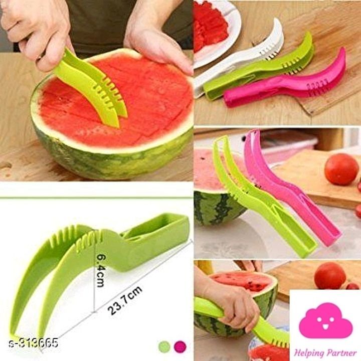 Watermelon Cutter & Slicer
Materials: Plastic
Description: It Has 1 Piece Of Watermelon Cutter & Sl uploaded by business on 6/4/2020