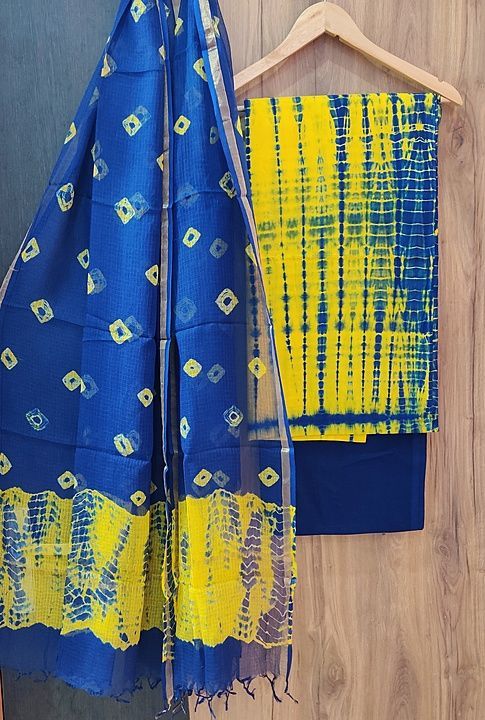 Cotton suits with kota duptta uploaded by Rahul Fabric's on 9/18/2020