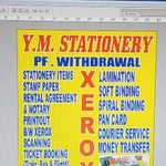 Business logo of YM stationery