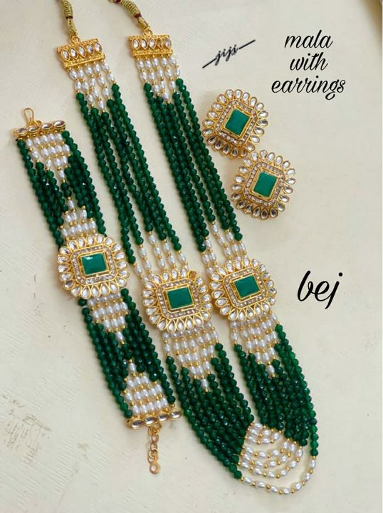 Mala with braceet uploaded by JIJI JEWELLERY MANUFACTURING on 10/30/2021