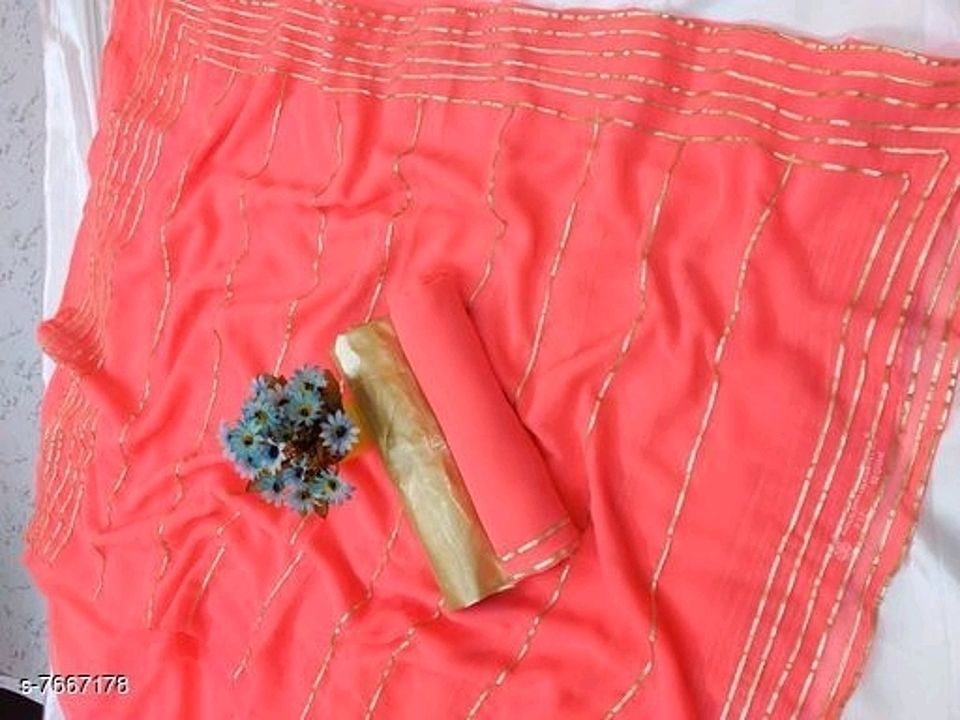 Georgette Saree uploaded by business on 9/18/2020