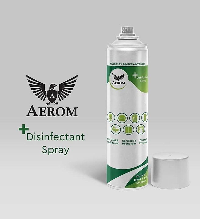 Aerom Disinfectant Sanitizer and Deodorizer Spay, 350 ml Each uploaded by business on 6/4/2020