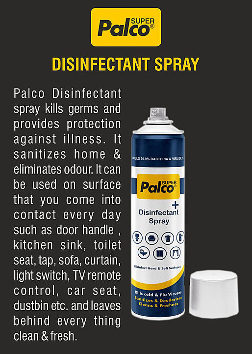 Palco Multi Disinfectant Spray 350ml uploaded by business on 9/18/2020