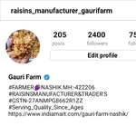 Business logo of Raisins manufacturer_Gauri_Farm