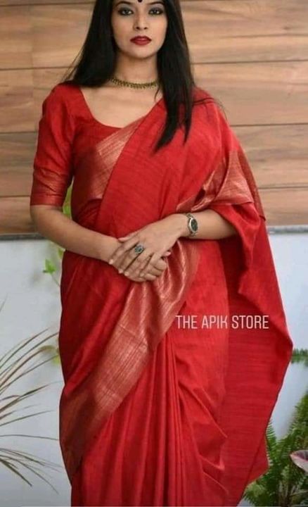 Post image *NEW COLLECTION🌹🌹*
*KATAN SILK JAYSREE HANDLOOM SAREE*
100% BEST QUALITY AND..... FINE LOOKING
BIG BORDER SPECIAL
RUNNING BLOUSE PIECE
SAREE LENGTH👉 5.5 MTRSBLOUSE 1 MTRS ATTACHED 🌹
*PRICE 825/-*SHIPPING FREE ALL
*DISPATCH BY 👇**DTDC &amp; DELHIVERY COURIER ✅*8898414016 WhatsApp