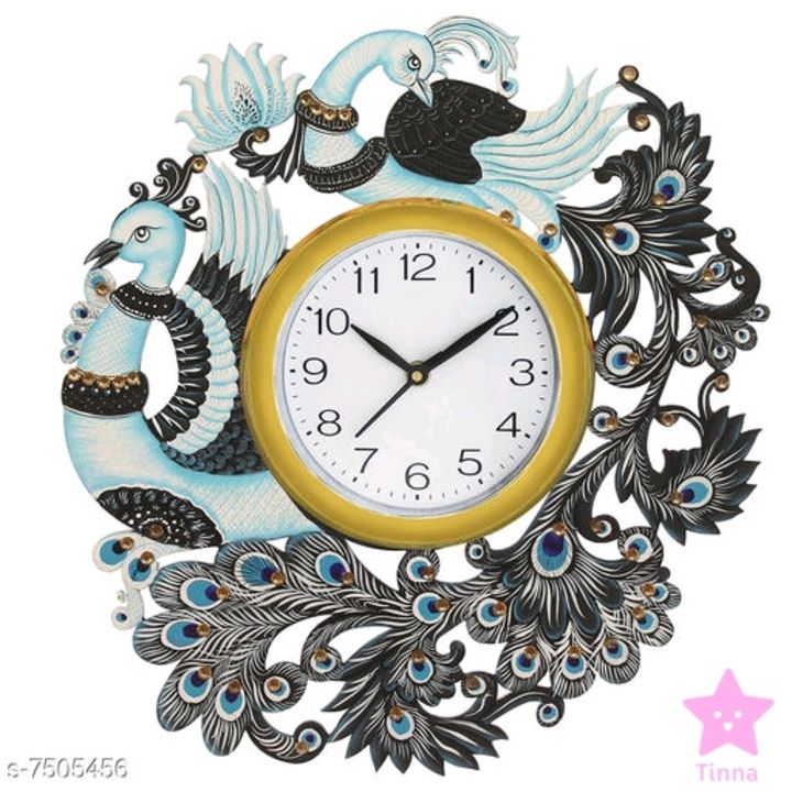 Post image Catalog Name:*A Wonderful Two White Peacock (35Cmx32Cm) Wood Clock Made In India*Type: Wall ClocksDispatch: 1 DayEasy Returns Available In Case Of Any Issue*Proof of Safe Delivery! Click to know on Safety Standards of Delivery Partners- https://ltl.sh/y_nZrAV3