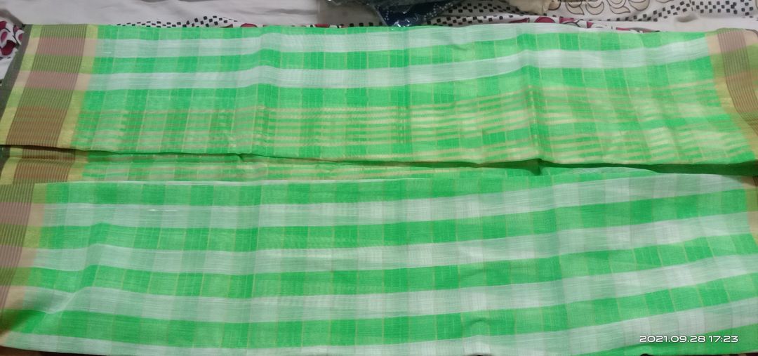 Cotton silk saree uploaded by business on 10/31/2021