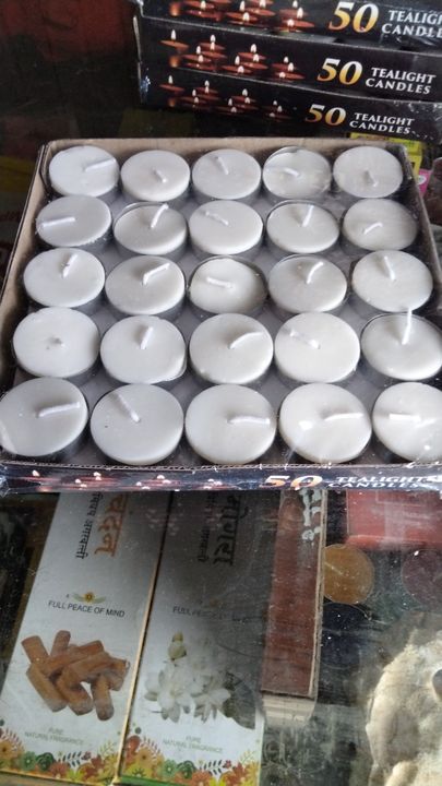 Tea lights candle uploaded by Kunjan enterprises on 10/31/2021