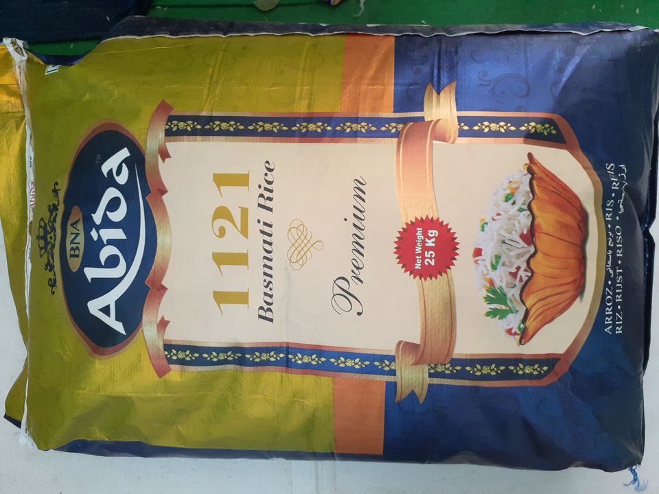 Abida basmati rice 25 kg bag uploaded by Western Traders on 10/31/2021
