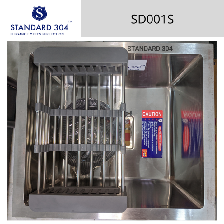 Standard 304 Single Bowl handmade kitchen sink uploaded by business on 10/31/2021