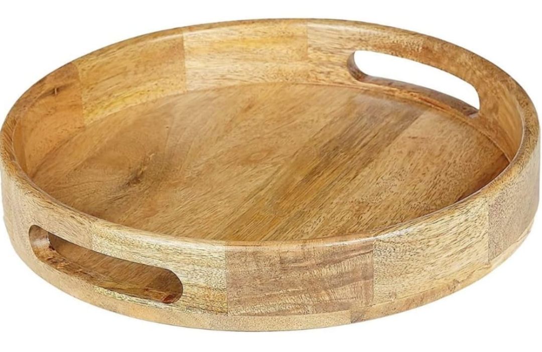 Wood serving tray uploaded by business on 10/31/2021
