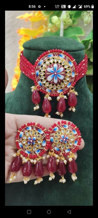 Necklace uploaded by Aadhya imitation on 10/31/2021