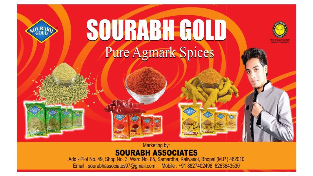 Post image Dear all,I am the manufacturer of all spice product. In different pack size. Like  Chilli Powder  , turmeric powder and Corrinder powder. we need the distributor /and wholesaler  in all location.
if any interested please contact mob. 8827402498