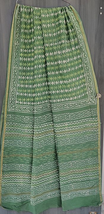 Chanderi silk saree uploaded by business on 9/19/2020