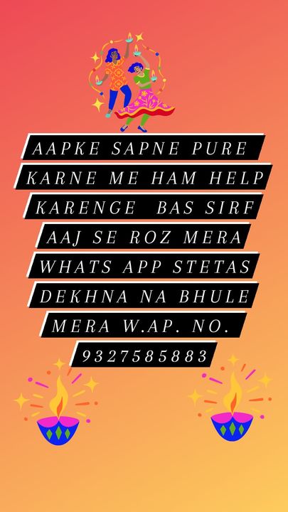 Post image Aapke pass kya kya product  hai? 
Ham all over india me marketing  advertisement karte hai 
Logo ko free shoping karna sikhate hai 
Zaruriyat wale possitive logo ko earn kerna sikhate hai 
Ham kisi  bhi product ka menufectureer ka marketer ka reseller ka shop ka  kisi bhi product ka safal marketing advertisment kerte hai