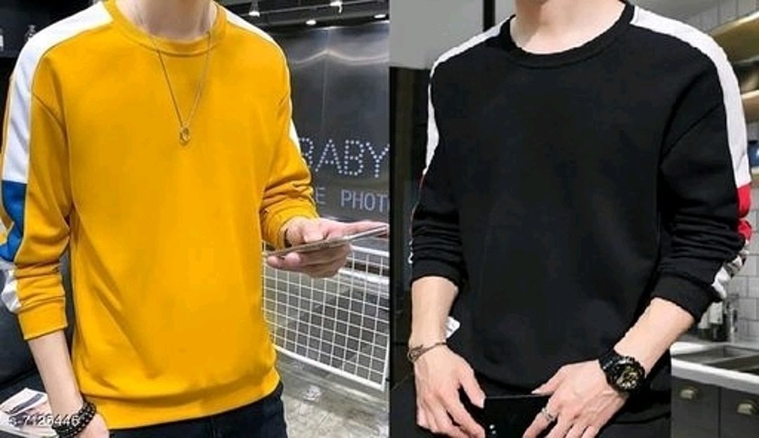 Catalog Name:*Stylish Graceful Men Tshirts*
Fabric: Cotton
Sleeve Length: Long Sleeves
Pattern: Prin uploaded by business on 9/19/2020
