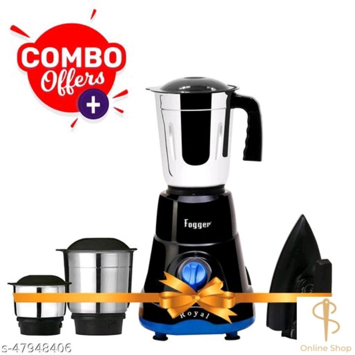 Mixer grinder combo pack iron black uploaded by Jeans. t shirt on 11/1/2021