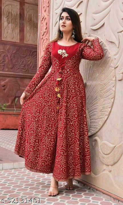 Post image Whatsapp -&gt; https://ltl.sh/zC_zKmFy (+917307188563)Catalog Name:*gowns*Fabric: RayonSleeve Length: Long SleevesPattern: PrintedMultipack: 1Sizes:S, M, L, XL, XXL, XXXLEasy Returns Available In Case Of Any Issue*Proof of Safe Delivery! 
699